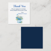 Lilies ventilator van de vallei bedankt kaart notitiekaartje (Voorkant / Achterkant)