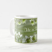 Lilies voor Pasen! Koffiemok (Voorkant links)