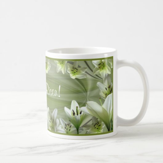 Lilies voor Pasen! Koffiemok (Rechts)