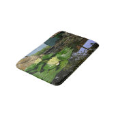 Lilies water in de hond badmat (Gekanteld)