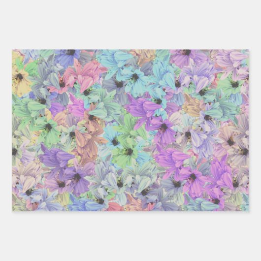 Lilies with bees inpakpapier vel (Voorkant 2)