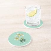 Lilies Zandsteen Onderzetter (Zijkant)