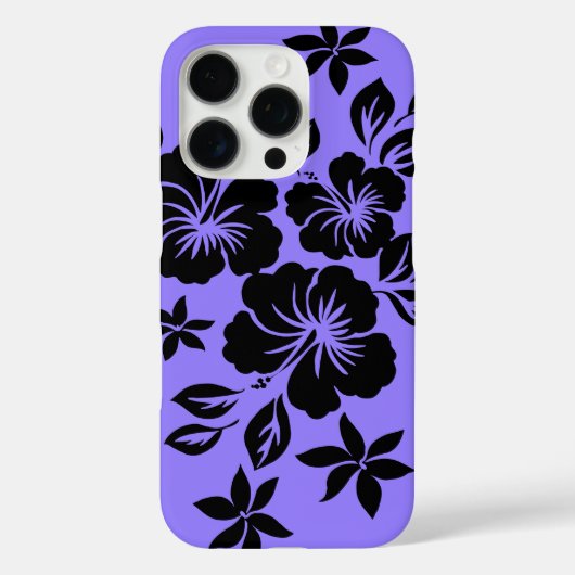 Lilikoi Hibiscus Hawaiian Floral Lavender Case-Mate iPhone Case (Achterkant)