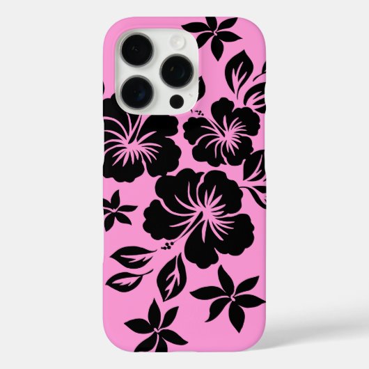 Lilikoi Hibiscus Hawaiian Floral Pink Case-Mate iPhone Case (Achterkant)