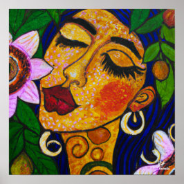 Lilikoi Kiss-Poster en downloadbare Art-afdrukken Poster