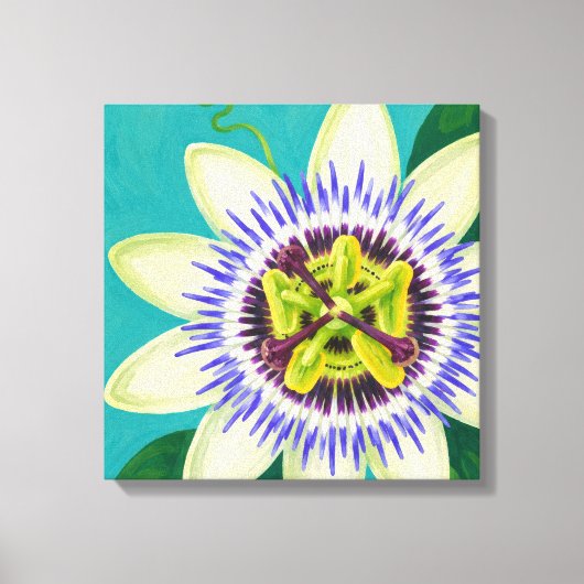 lilikoi-schilderij canvas afdruk (Voorkant)