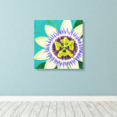lilikoi-schilderij canvas afdruk (Insitu (Houten vloer))