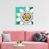 lilikoi-schilderij canvas afdruk (Insitu (Woonkamer))