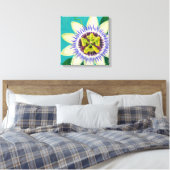 lilikoi-schilderij canvas afdruk (Insitu (Slaapkamer))