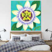 lilikoi-schilderij canvas afdruk (Insitu (Slaapkamer))