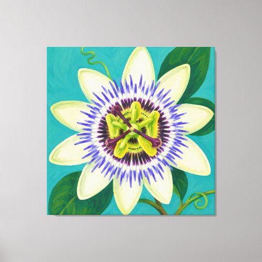 lilikoi-schilderij canvas afdruk (Voorkant)