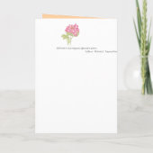 *'LiLilyBlooms' ontwerp ...Denken aan jou Bedankkaart (Achterkant)