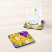 Lilin OC - Cyborg engel - Starset geïnspireerde ku Bier Onderzetter (Rechterzijde)