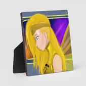 Lilin OC - Cyborg engel - Starset geïnspireerde ku Fotoplaat (Voorkant)