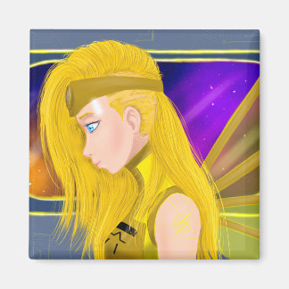 Lilin OC - Cyborg engel - Starset geïnspireerde ku Magneet