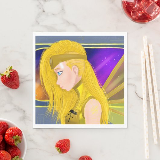 Lilin OC - Cyborg engel - Starset geïnspireerde ku Servet (Insitu)