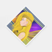 Lilin OC - Cyborg engel - Starset geïnspireerde ku Servet (Hoek)