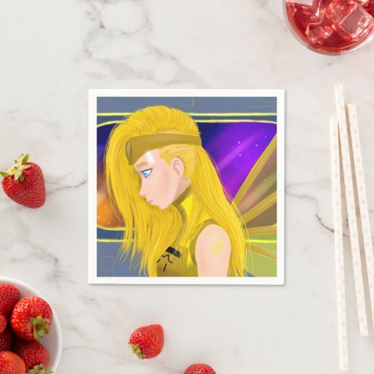 Lilin OC - Cyborg engel - Starset geïnspireerde ku Servet (Insitu)