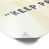 Lil'Inspirations #10 - Keep PAWsitive Foto Afdruk (Hoek)