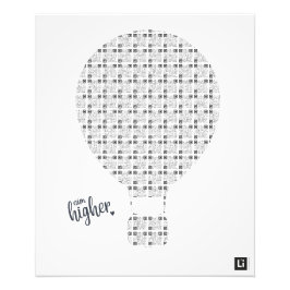 Lil'Inspirations #19 - Aim higher Foto Afdruk