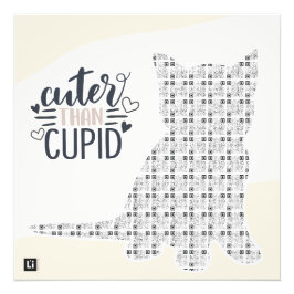 Lil'Inspirations #25 - Cuter than cupid  Foto Afdruk