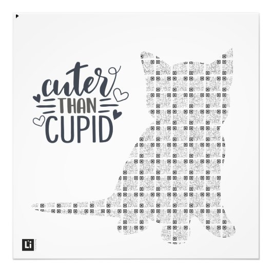 Lil'Inspirations #26 - Cuter than cupid Foto Afdruk (Voorkant)