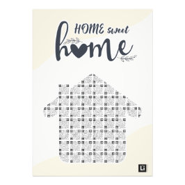 Lil'Inspirations #27 - Home Sweet Home Foto Afdruk