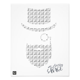 Lil'Inspirations #30 - Be A Classy Savage Foto Afdruk