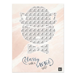 Lil'Inspirations #34 - Classy with a savage side Foto Afdruk