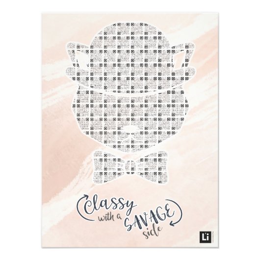 Lil'Inspirations #34 - Classy with a savage side Foto Afdruk (Voorkant)