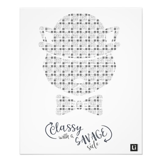 Lil'Inspirations #35 - Classy with a savage side Foto Afdruk (Voorkant)