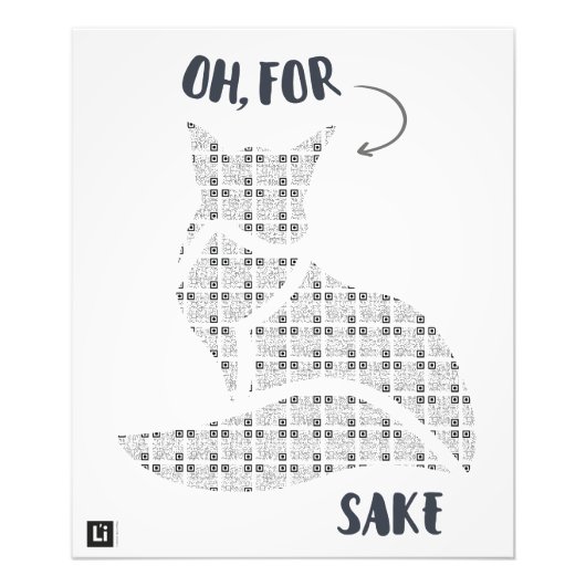 Lil'Inspirations #38 - Oh for fox sake Foto Afdruk (Voorkant)