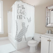 Lil'Inspirations #3 - I'm the cutest CATch  Douchegordijn (In situ)