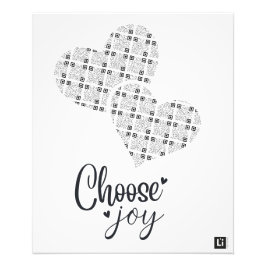 Lil'Inspirations #40 - Choose Joy Foto Afdruk