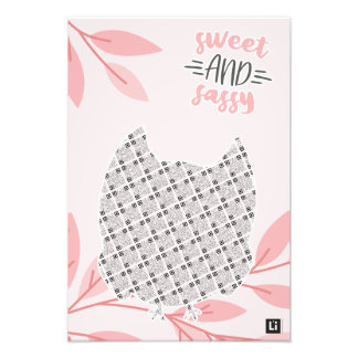 Lil'Inspirations #7 - Sweet and sassy Foto Afdruk