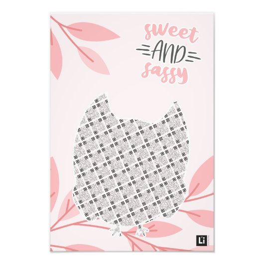 Lil'Inspirations #7 - Sweet and sassy Foto Afdruk (Voorkant)