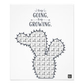 Lil'Inspirations #9 - Keep going, keep growing Foto Afdruk (Voorkant)