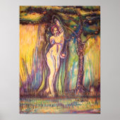 Lilith, Adam, de duivel en de vruchten in Eden Poster (Voorkant)