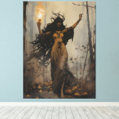 Lilith Art - Slangenprint, , Dark Art Canvas Afdruk (Insitu (Houten vloer))