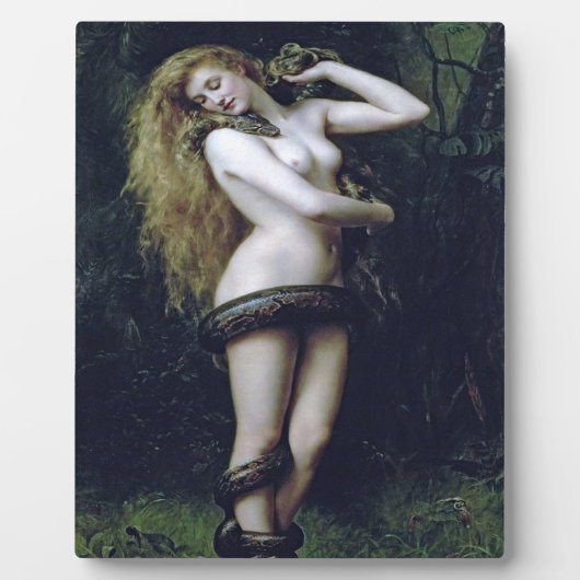 Lilith by John Collier 1887 Fotoplaat (Voorkant)