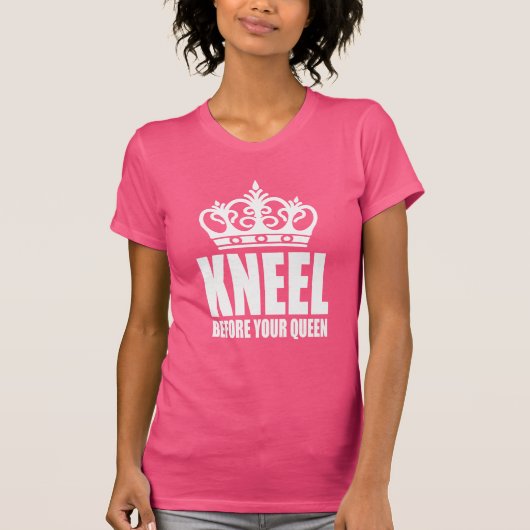 Lilith Chastity: Kneel T-shirt (Voorkant)