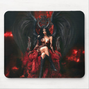 Lilith, duistere godin, occult, hekserij, gotiek 2 muismat