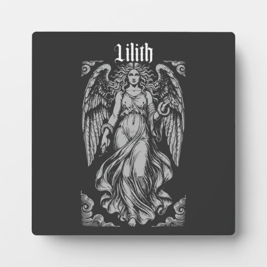 Lilith Engel Gotische Reverie Fotoplaat (Voorkant)