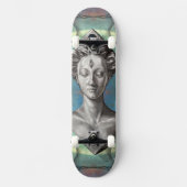 Lilith Fantasy godin paarse kunst Persoonlijk Skateboard (Voorkant)