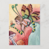 Lilith - Frog Fairy Briefkaart (Voorkant)