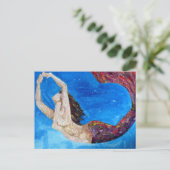 Lilith - het art. van de meermincollage briefkaart (Staand voorkant)