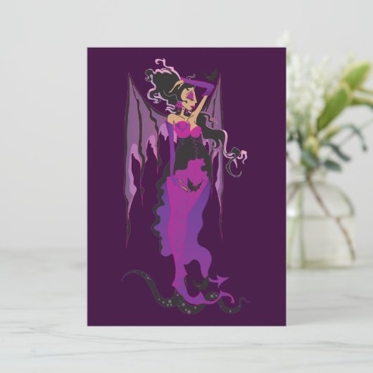 Lilith Invitations Kaart (Staand voorkant)