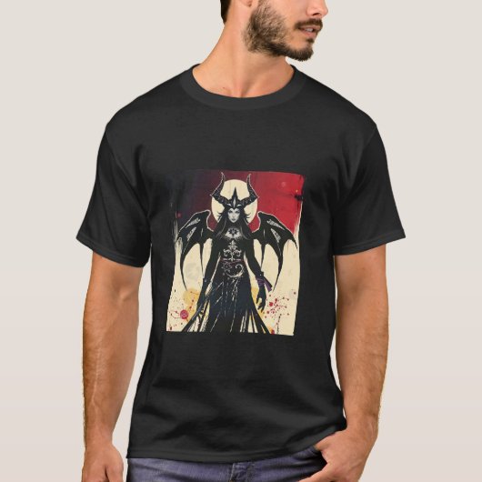 Lilith Moeder van Demonen T-shirt (Voorkant)