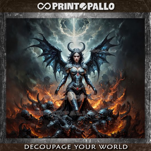 Lilith mythe: de moeder van alle demonen van de he tissuepapier