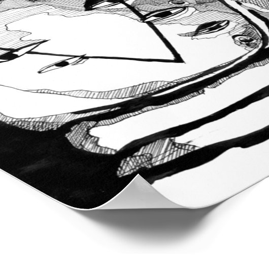 Lilith (Neon Genesis Evangelion) Poster (Hoek)